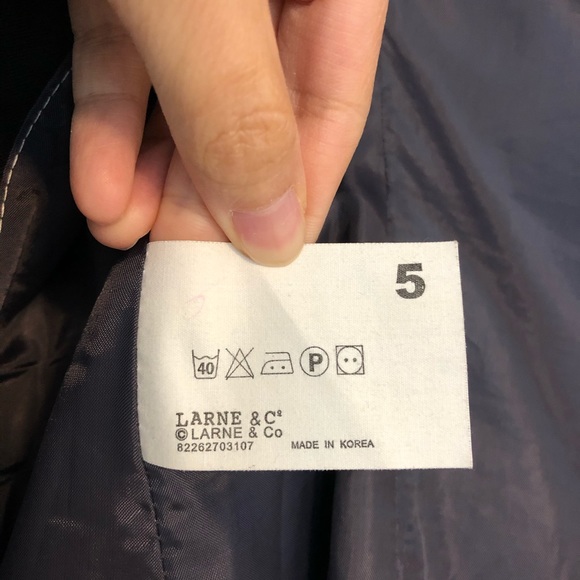 Korean brand black blazer - Picture 3 of 4